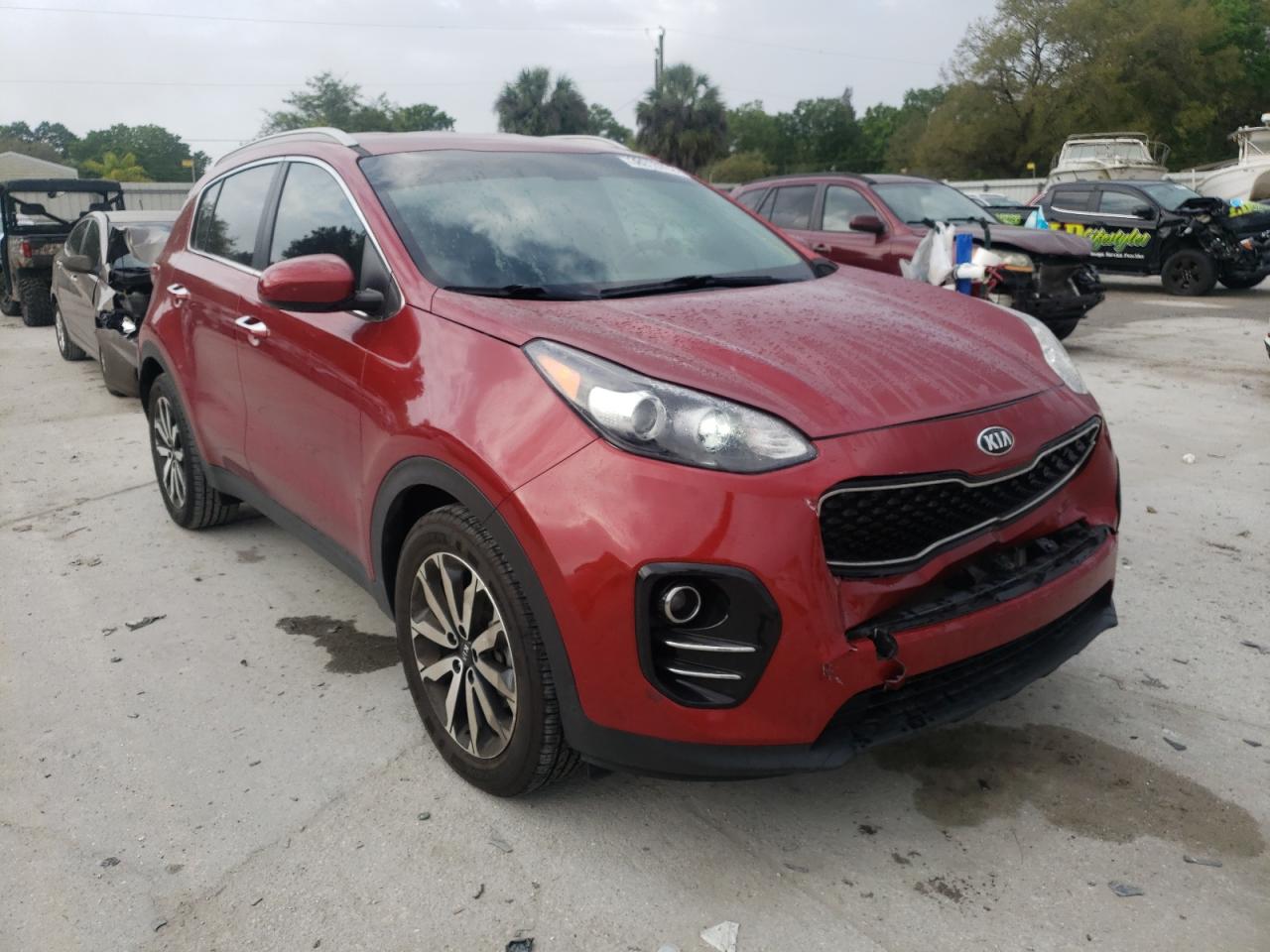 KIA SPORTAGE E 2017 with VIN KNDPN3AC3H7209729 - Photo from auction