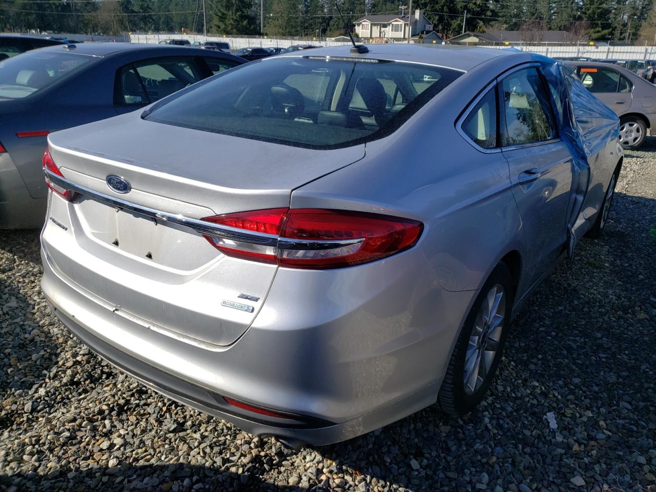 Photo 4 from auction – 2017 FORD FUSION SE with VIN 3FA6P0HD9HR253588