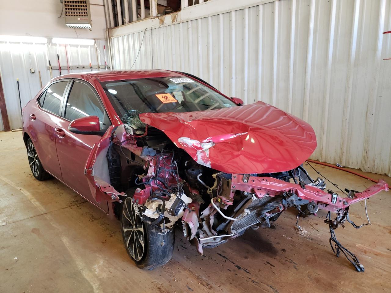 Photo 9 from auction – 2017 TOYOTA COROLLA L with VIN 5YFBURHE2HP631318