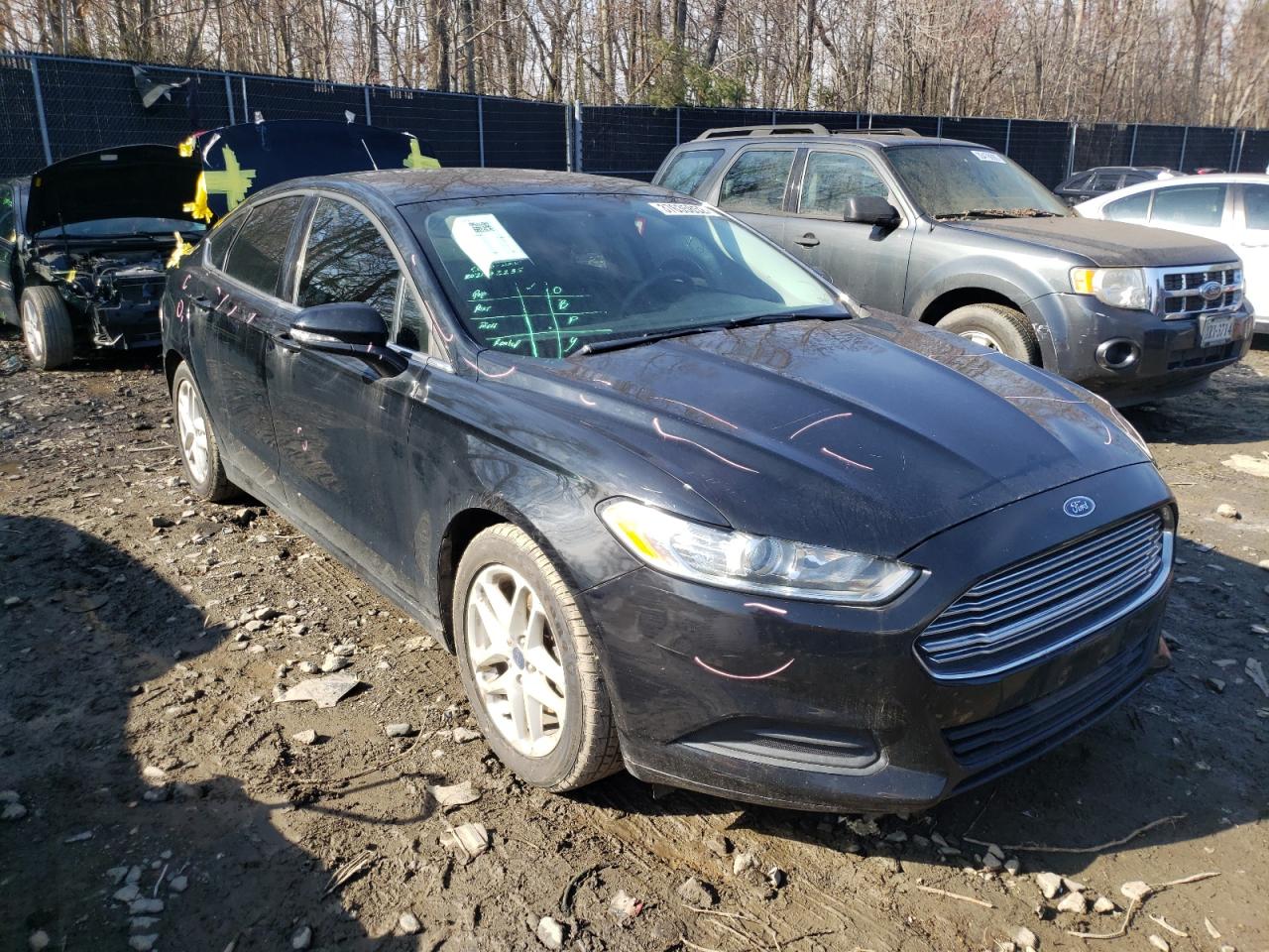 FORD FUSION SE 2016 with VIN 3FA6P0H71GR295052 - Photo from auction