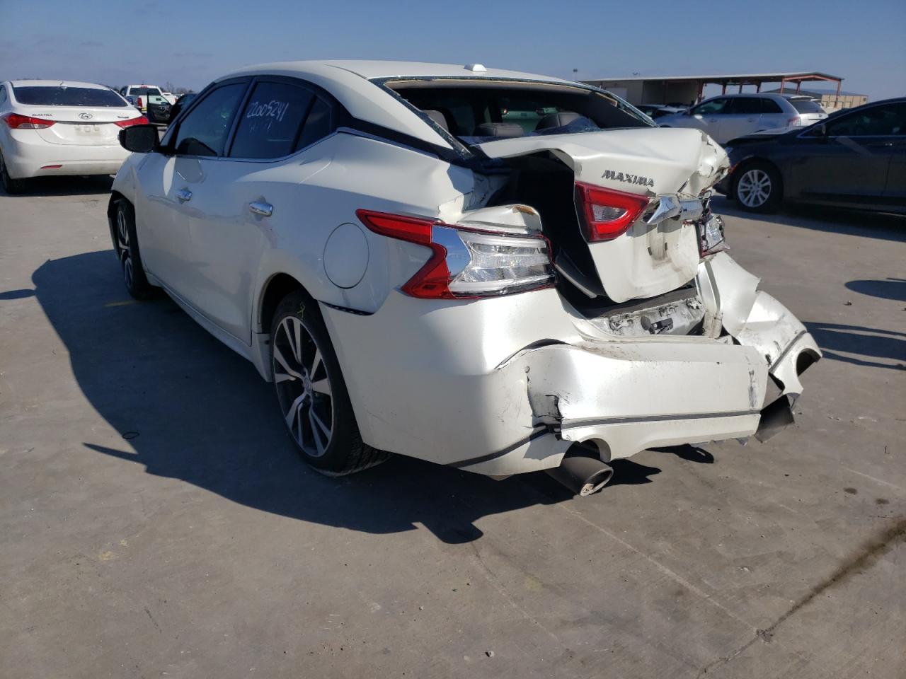 Photo 3 from auction – 2017 NISSAN MAXIMA 3.5 with VIN 1N4AA6AP1HC362631