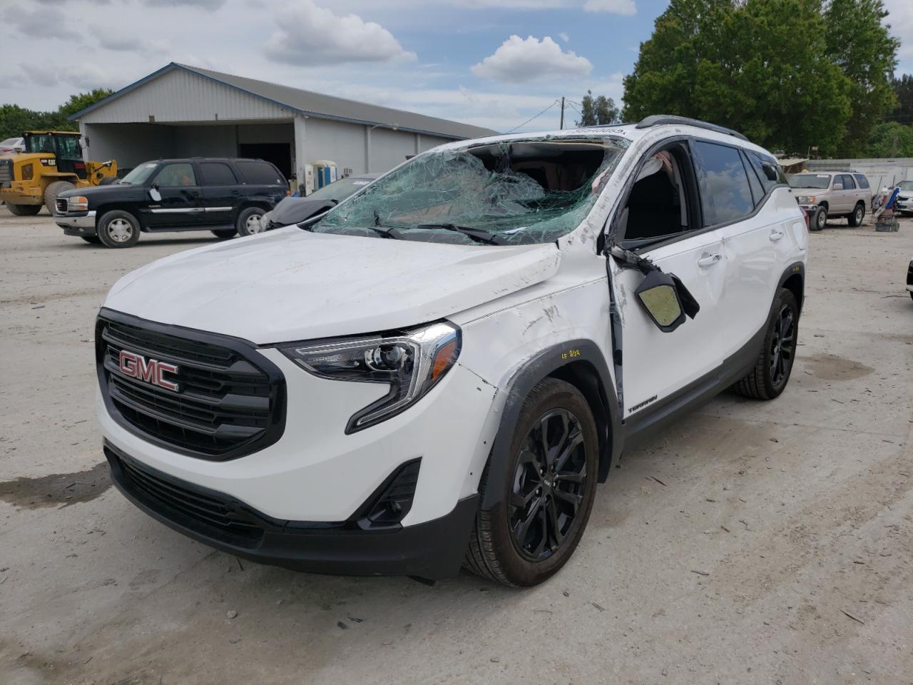 Photo 2 from auction – 2021 GMC TERRAIN SL with VIN 3GKALPEV9ML349423