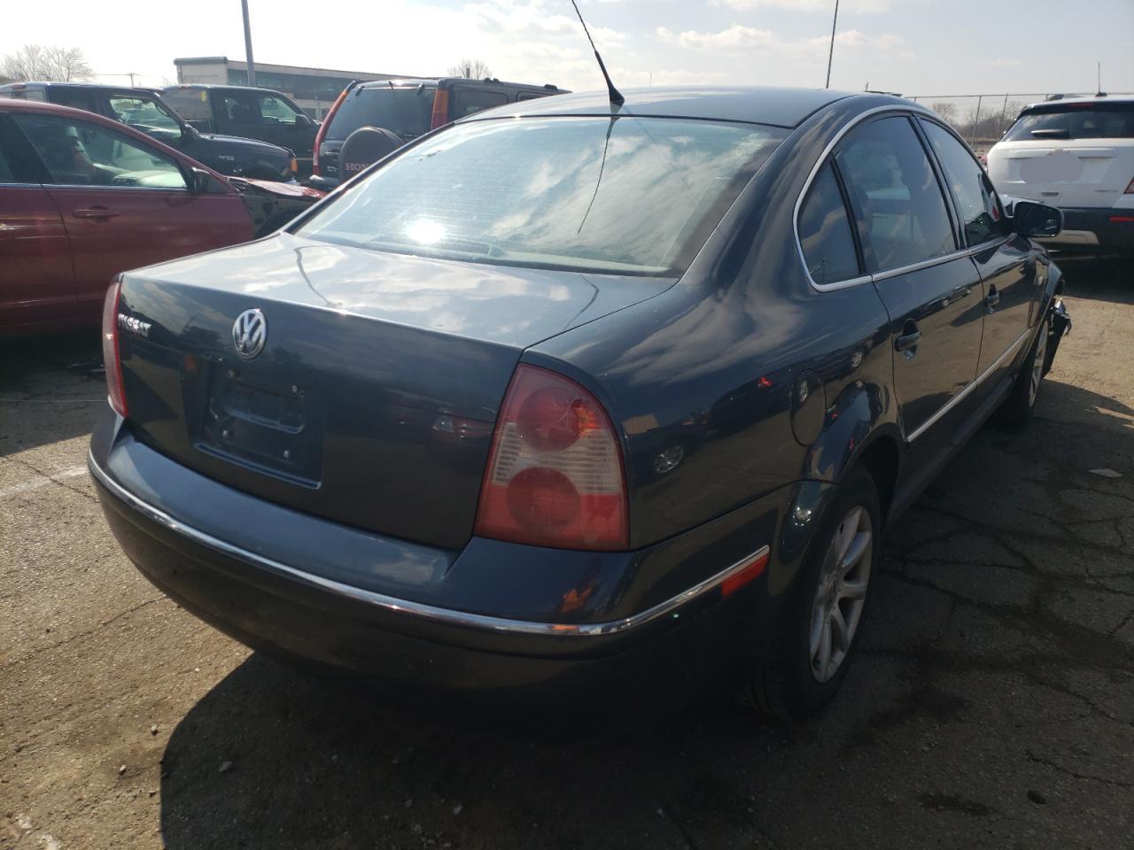 Photo 4 from auction – 2004 VOLKSWAGEN PASSAT GLS with VIN WVWPD63B34E081586