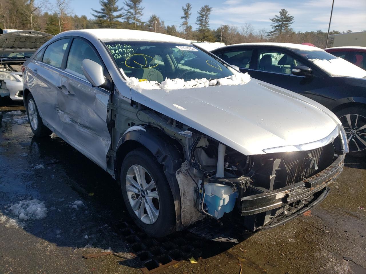 HYUNDAI SONATA GLS 2013 with VIN 5NPEB4AC5DH731192 - Photo from auction