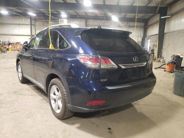 Photo 3 from auction – 2013 LEXUS RX 350 BAS with VIN 2T2BK1BA1DC216168
