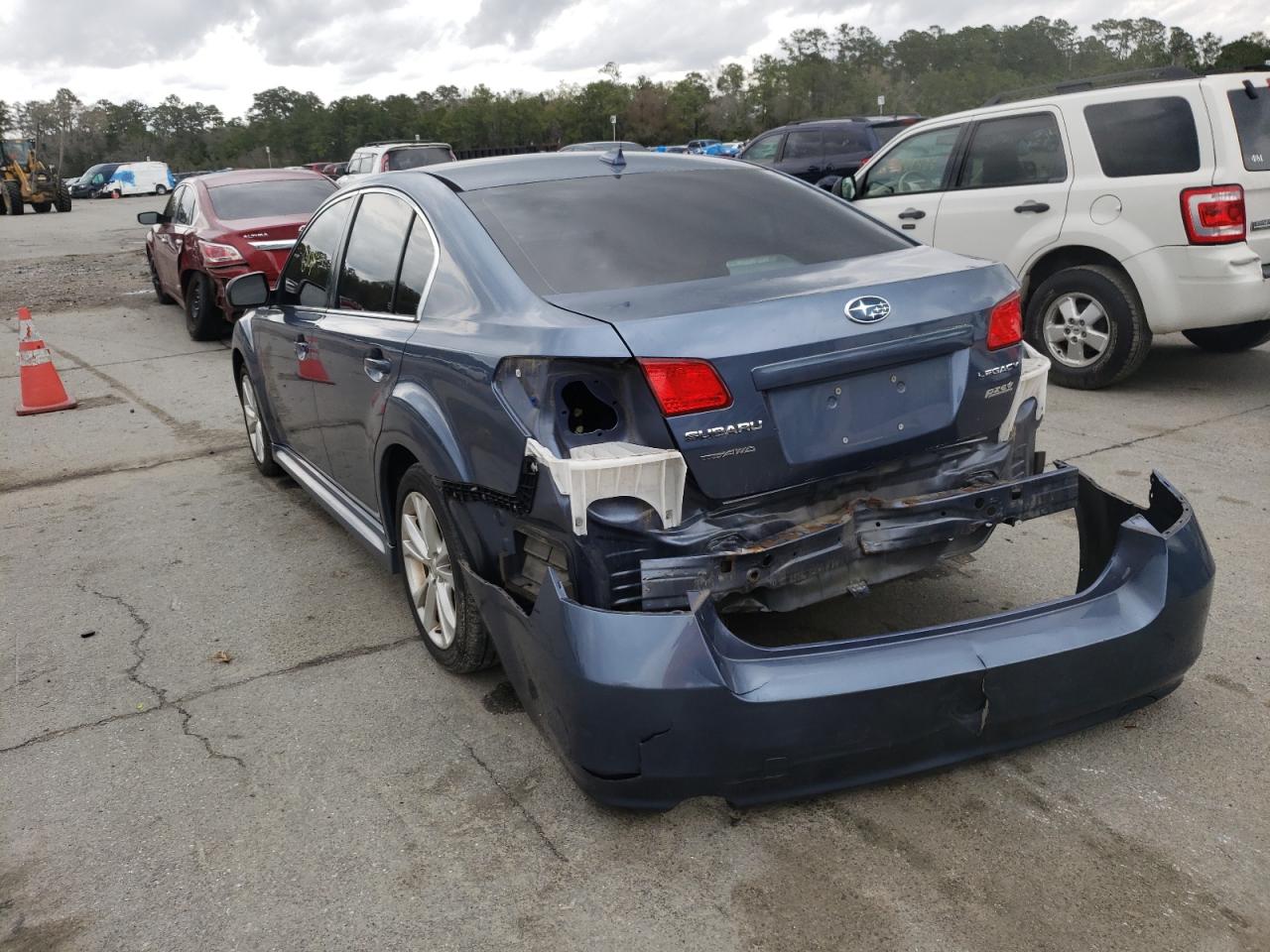 Photo 3 from auction – 2013 SUBARU LEGACY 2.5 with VIN 4S3BMBK68D3040485