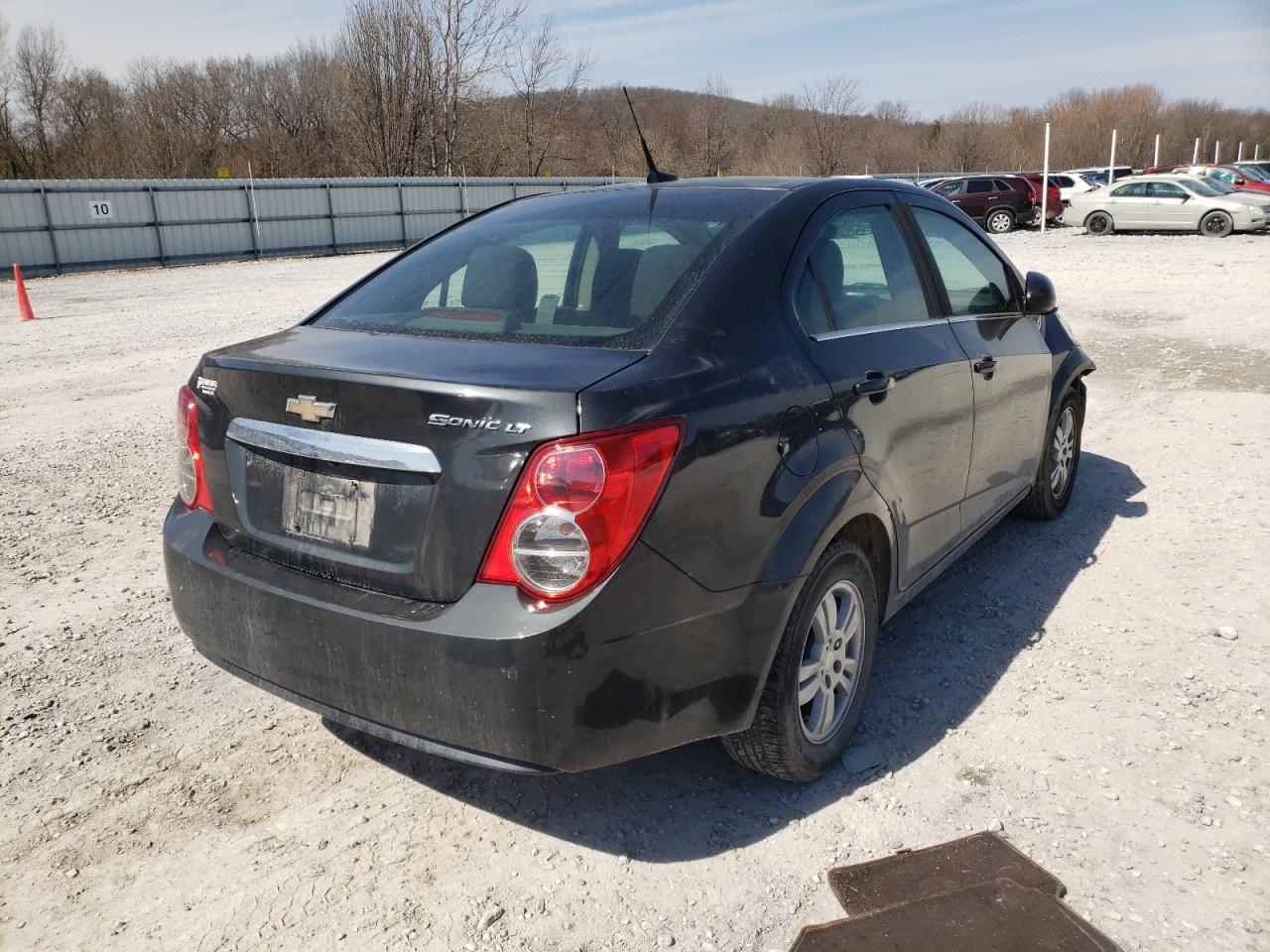 Photo 4 from auction – 2014 CHEVROLET SONIC LT with VIN 1G1JC5SH9E4237252