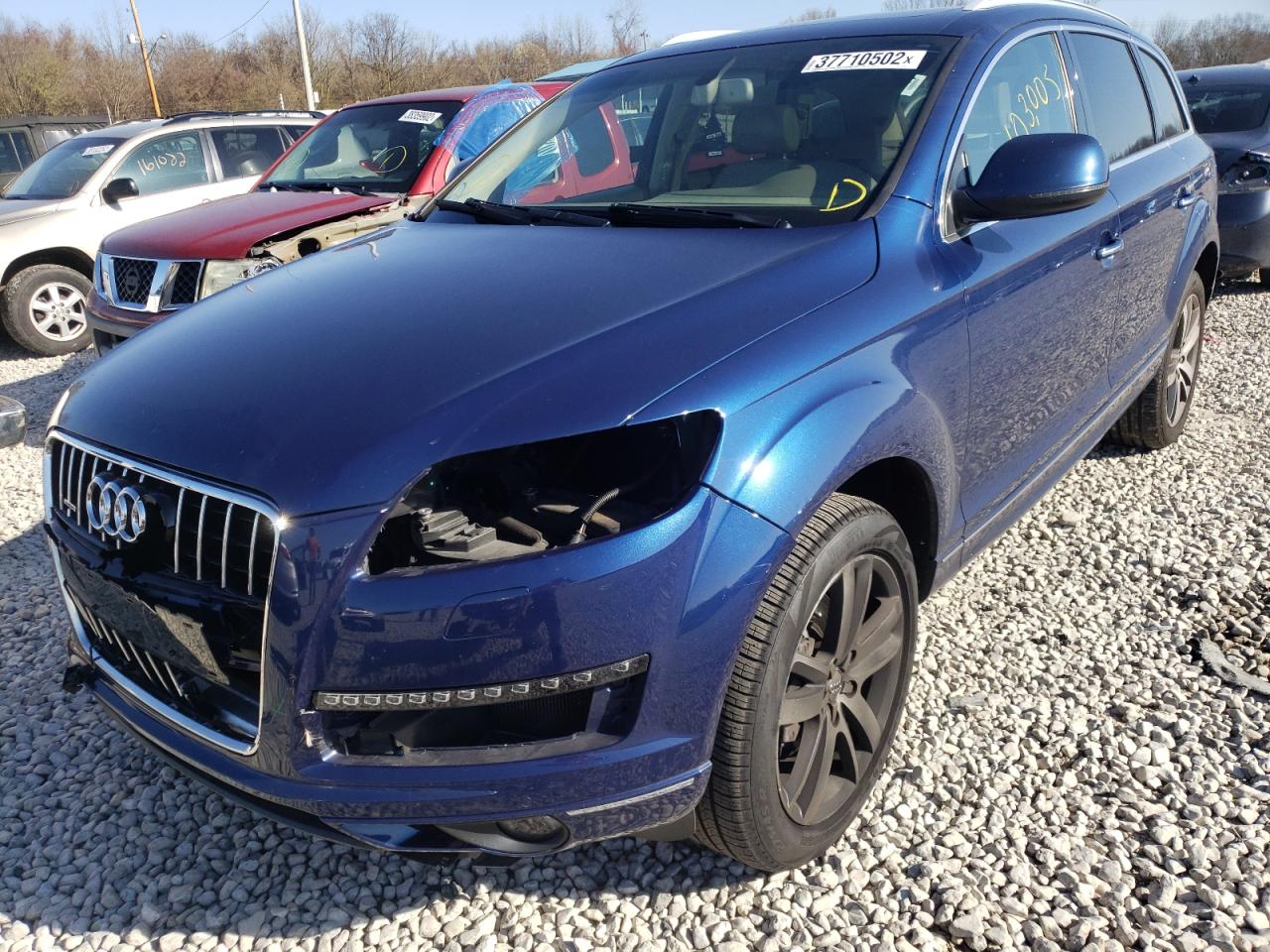 Photo 2 from auction – 2014 AUDI Q7 PREMIUM with VIN WA1LGAFE3ED015748