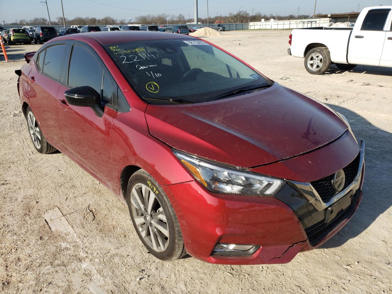 NISSAN VERSA SR 2021 with VIN 3N1CN8FV1ML921994 - Photo from auction