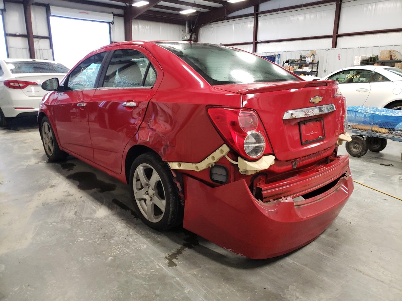 Photo 3 from auction – 2013 CHEVROLET SONIC LTZ with VIN 1G1JE5SH5D4121992