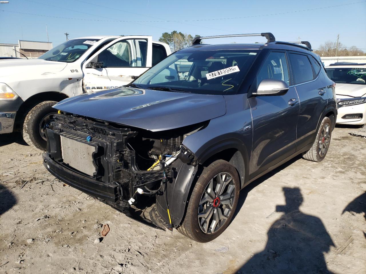 Photo 2 from auction – 2021 KIA SELTOS S with VIN KNDEUCA29M7158295