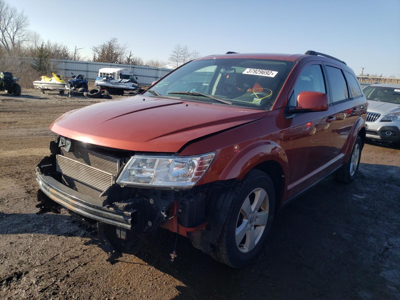 Photo 2 from auction – 2012 DODGE JOURNEY SX with VIN 3C4PDDBGXCT266704