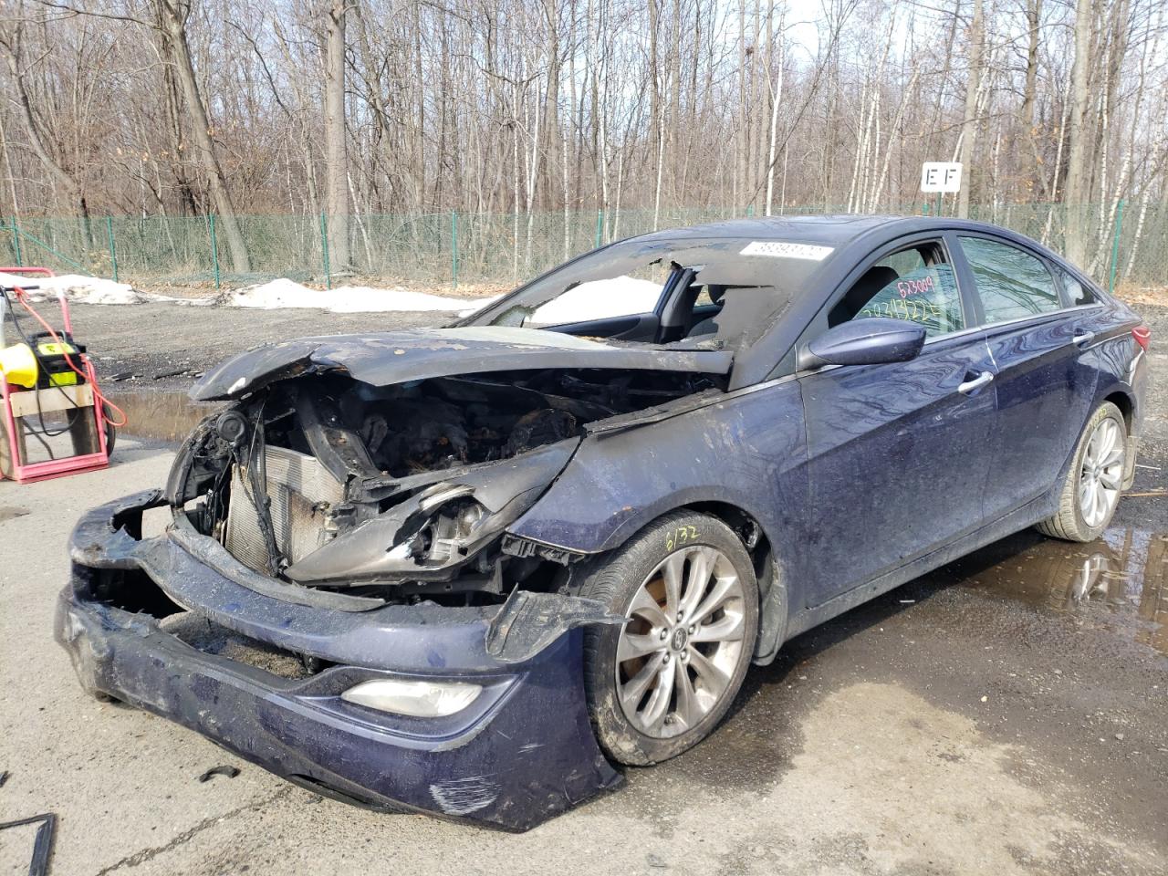 Photo 2 from auction – 2013 HYUNDAI SONATA SE with VIN 5NPEC4AC3DH591706