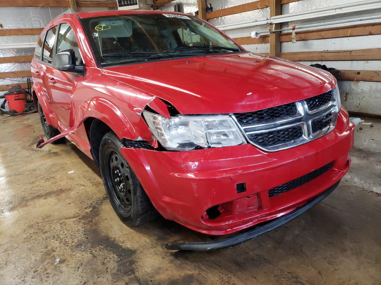 DODGE JOURNEY SE 2018 with VIN 3C4PDCAB5JT236796 - Photo from auction