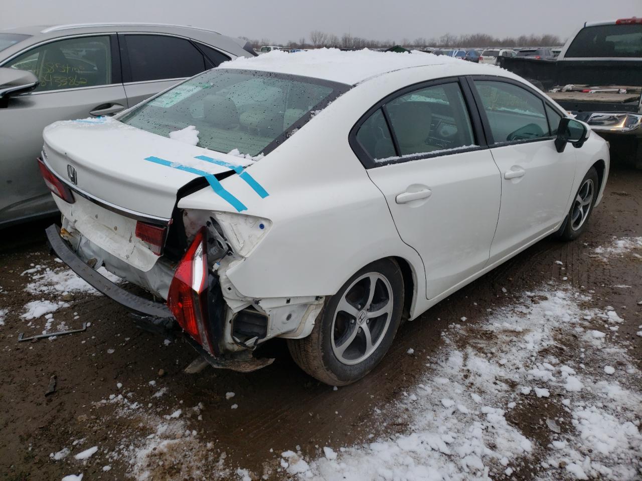 Photo 4 from auction – 2015 HONDA CIVIC SE with VIN 19XFB2F71FE015756