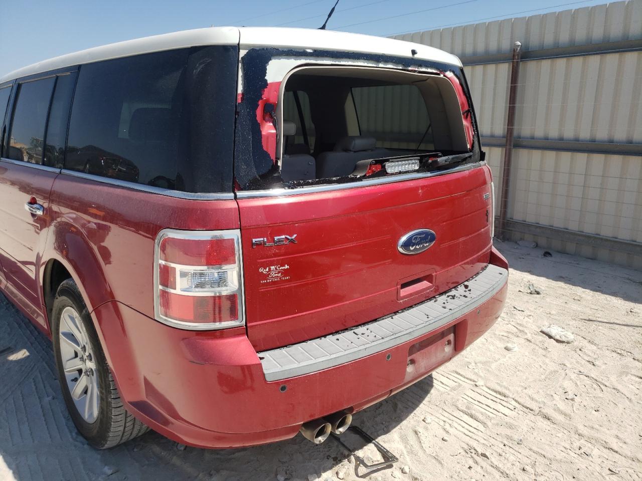 Photo 9 from auction – 2010 FORD FLEX SEL with VIN 2FMGK5CCXABA35071
