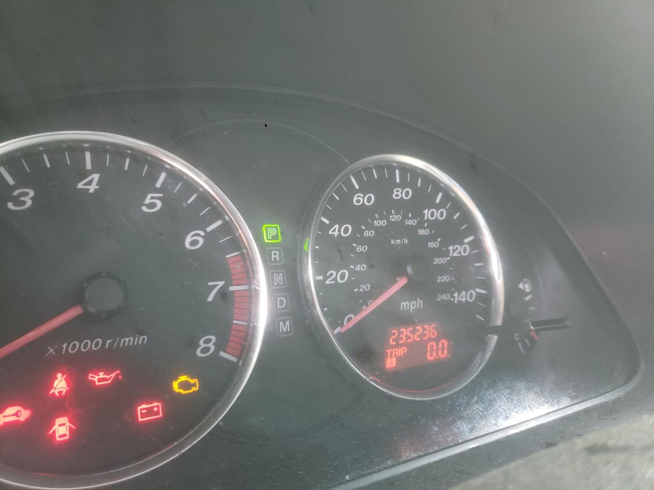 Photo 8 from auction – 2008 MAZDA 6 I with VIN 1YVHP80C685M16439