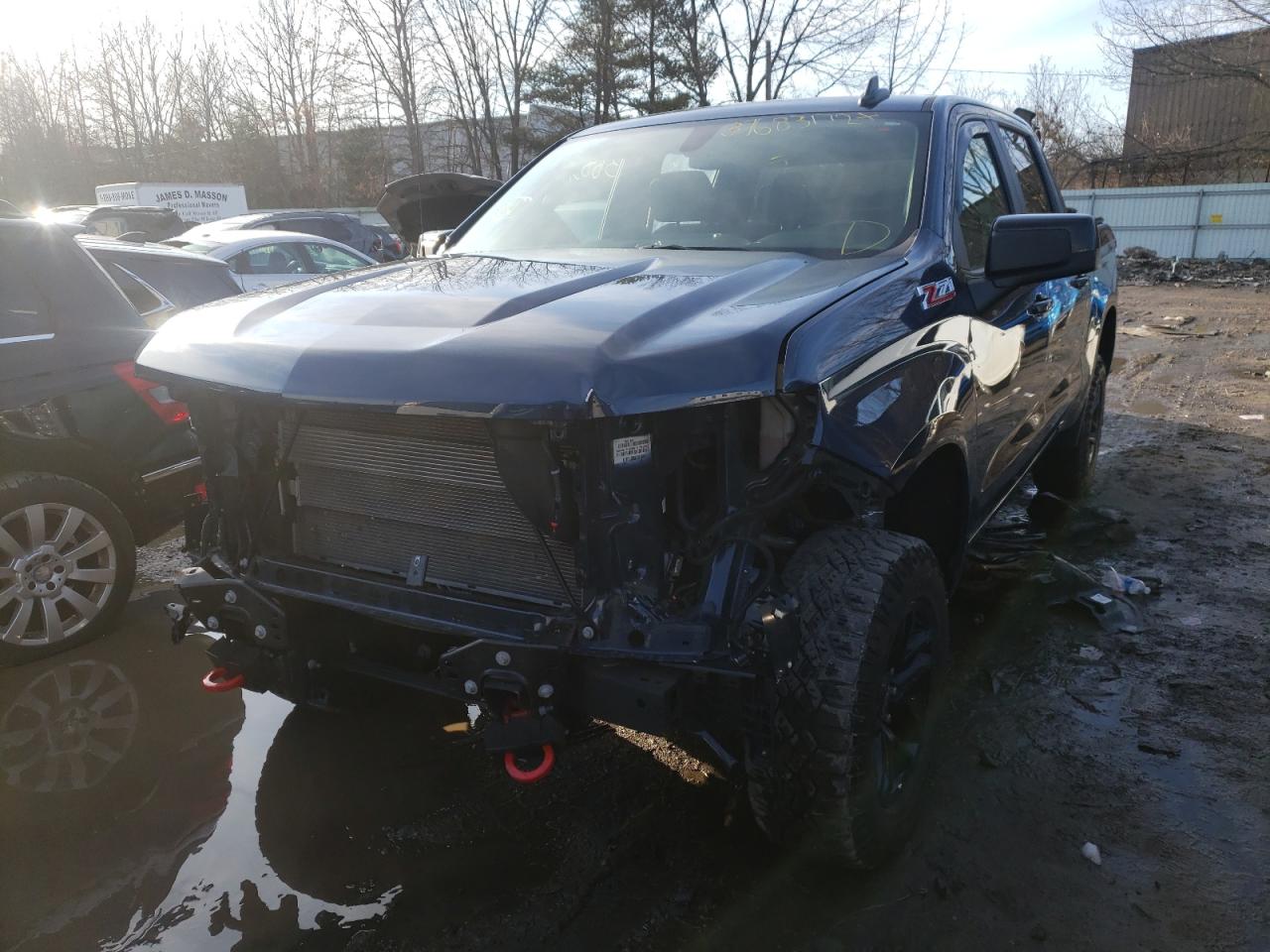 Photo 2 from auction – 2021 CHEVROLET SILVERADO with VIN 1GCPYFED2MZ171999