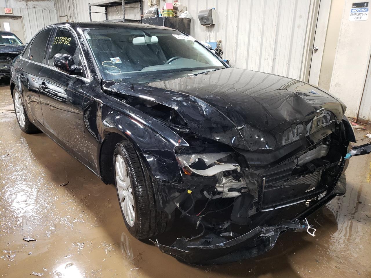 AUDI A4 PREMIUM 2012 with VIN WAUBFAFL1CN006053 - Photo from auction
