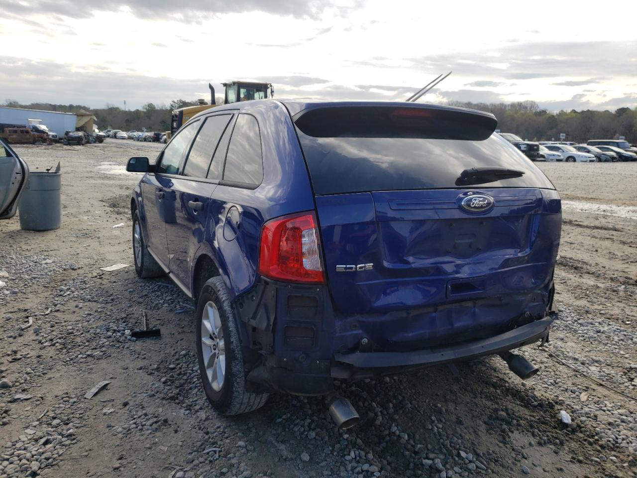 Photo 3 from auction – 2014 FORD EDGE SE with VIN 2FMDK3GC7EBA65703