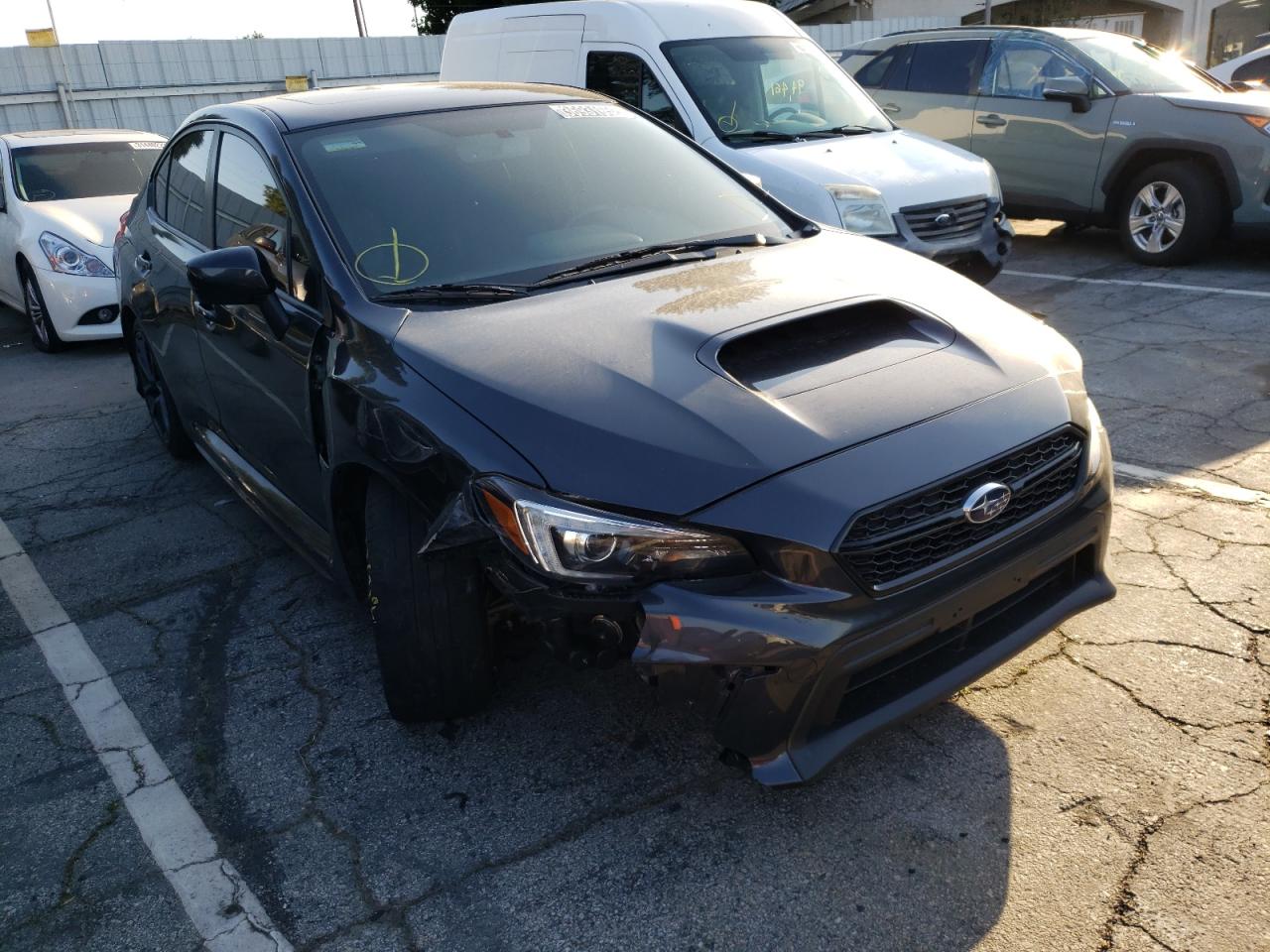 SUBARU WRX LIMITE 2019 with VIN JF1VA1H61K9816074 - Photo from auction