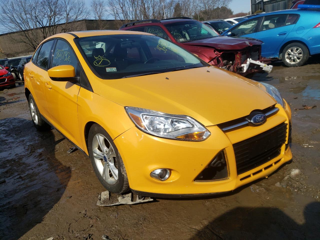 FORD FOCUS SE 2012 with VIN 1FAHP3F29CL287243 - Photo from auction