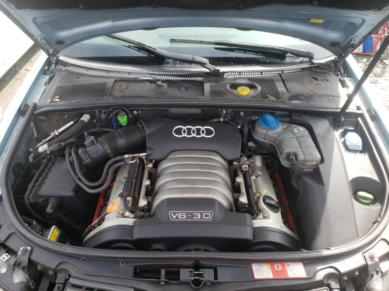 Photo 7 from auction – 2003 AUDI A4 3.0 CAB with VIN WAUAT48H23K014467