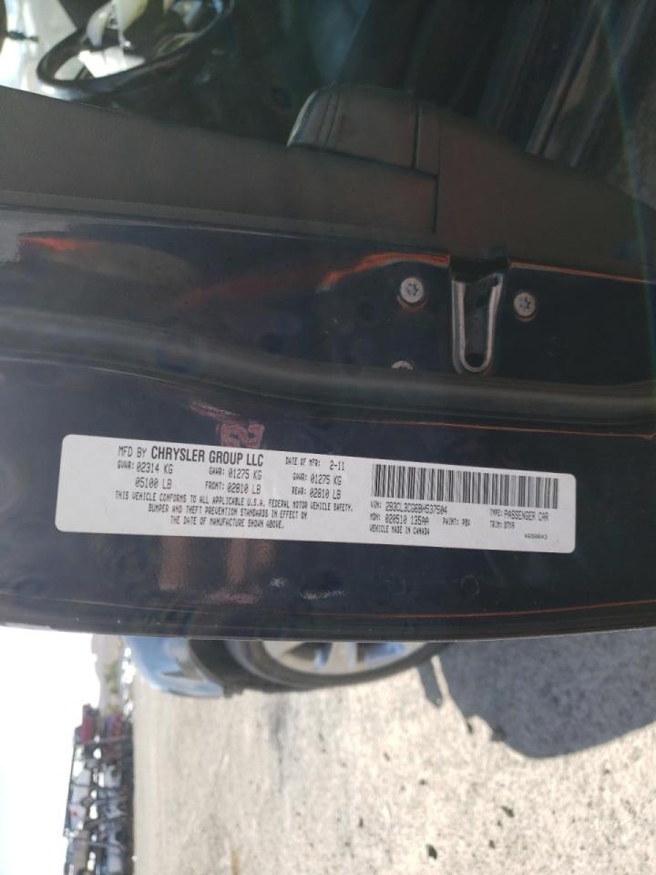 Photo 10 from auction – 2011 DODGE CHARGER with VIN 2B3CL3CG6BH537504
