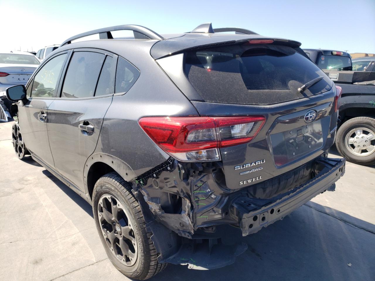 Photo 3 from auction – 2021 SUBARU CROSSTREK with VIN JF2GTAPC5M8283662