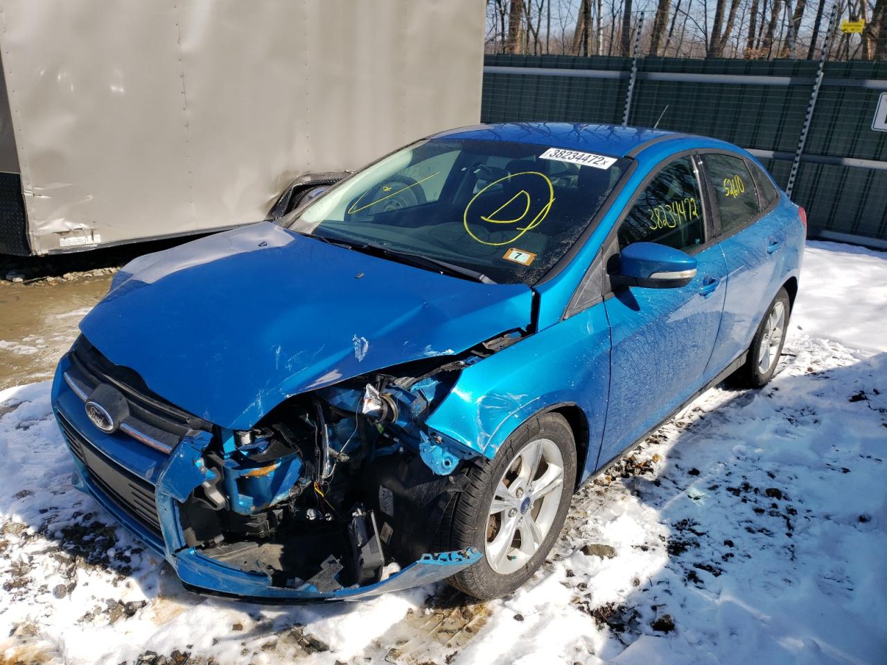 Photo 2 from auction – 2014 FORD FOCUS SE with VIN 1FADP3F20EL261907
