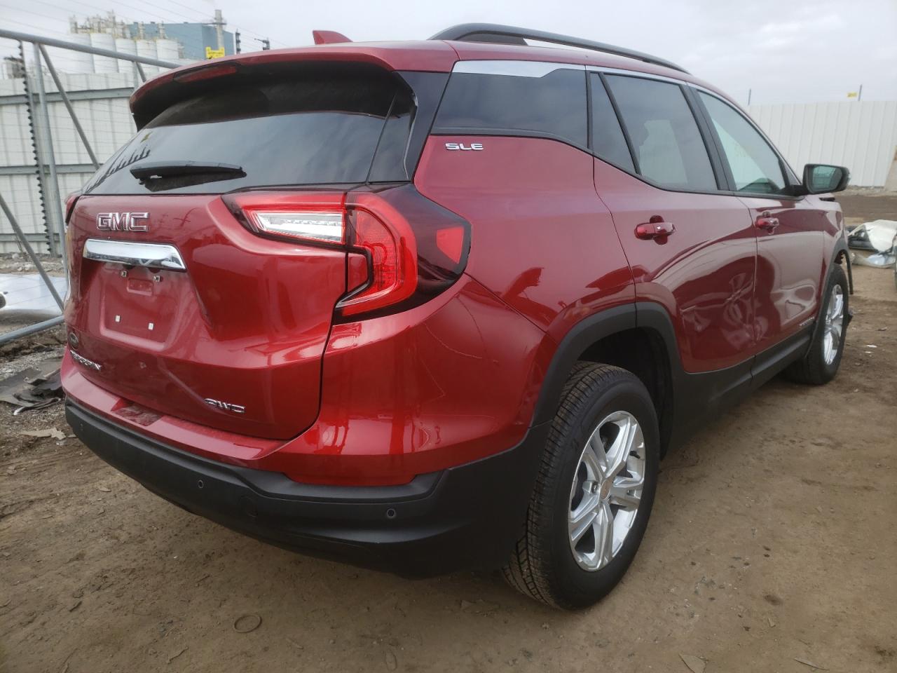 Photo 4 from auction – 2022 GMC TERRAIN SL with VIN 3GKALTEV1NL144947