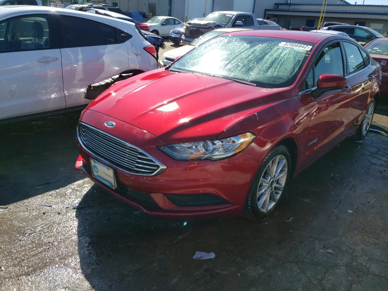 Photo 2 from auction – 2017 FORD FUSION SE with VIN 3FA6P0LU8HR181631