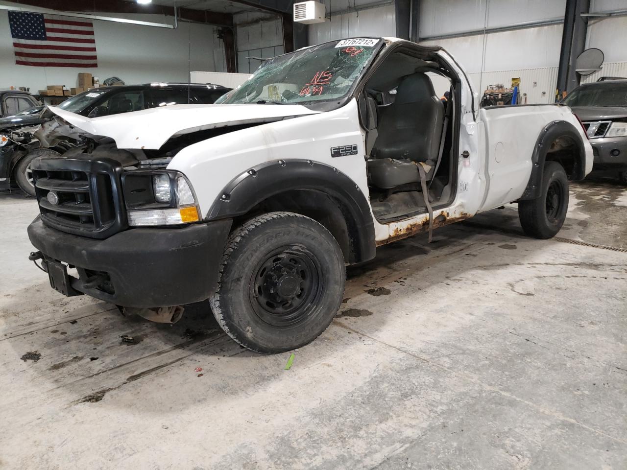 Photo 2 from auction – 2003 FORD F250 SUPER with VIN 3FTNF20L03MB36639