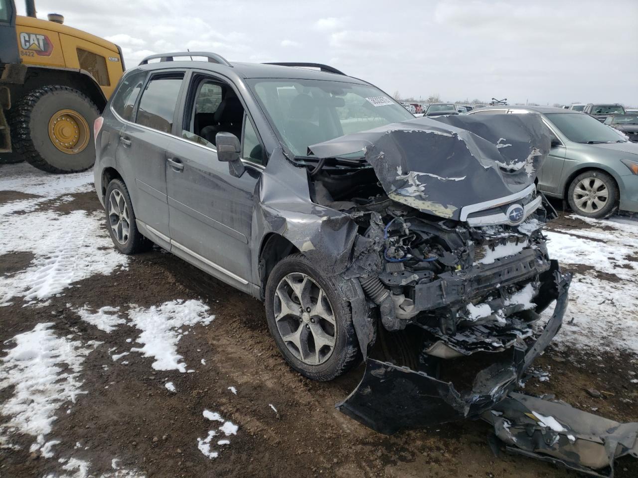 SUBARU FORESTER 2 2015 with VIN JF2SJGWCXFH451397 - Photo from auction