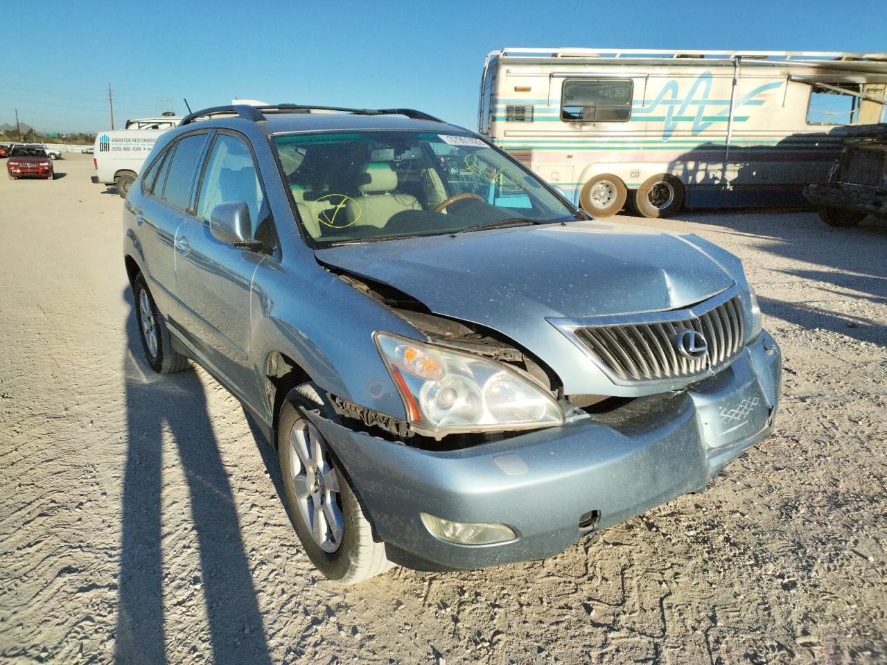LEXUS RX 350 2008 with VIN 2T2GK31U48C037934 - Photo from auction