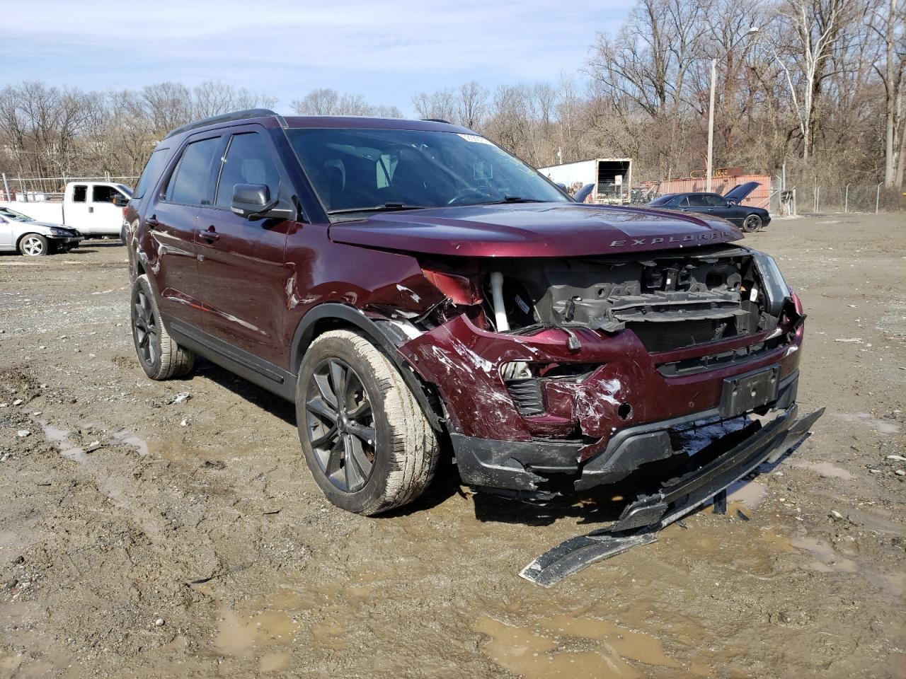 FORD EXPLORER X 2018 с VIN 1FM5K8D83JGA24036 - Фото с аукциона