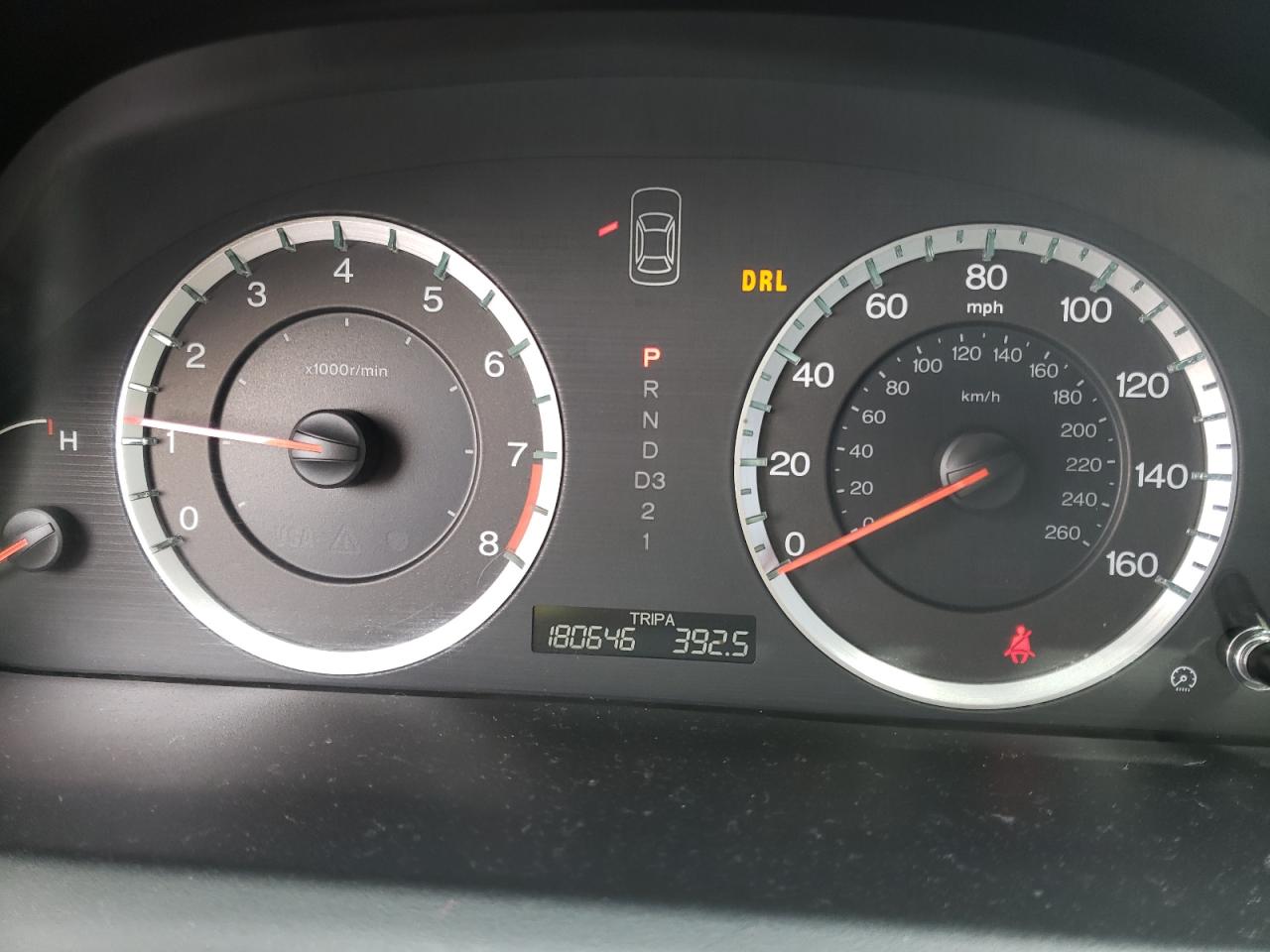Photo 8 from auction – 2008 HONDA ACCORD EX with VIN JHMCP26798C048209