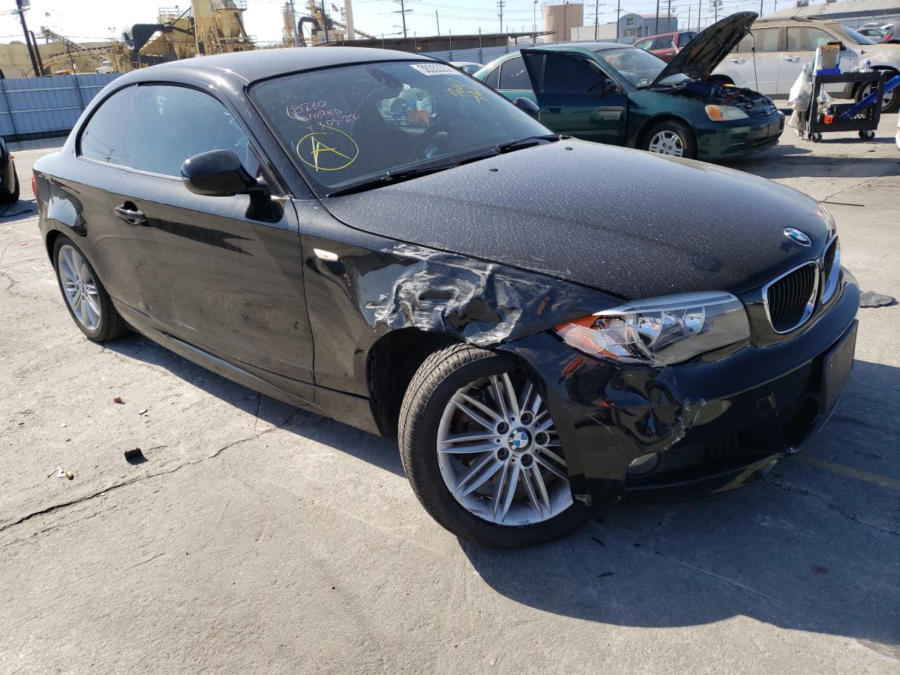 BMW 128 I 2013 with VIN WBAUP9C59DVS95436 - Photo from auction