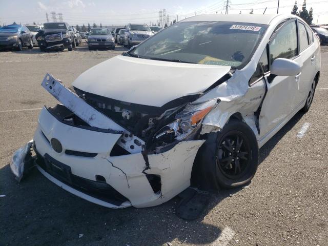 Photo 2 from auction – 2015 TOYOTA PRIUS with VIN JTDKN3DU6F2001238