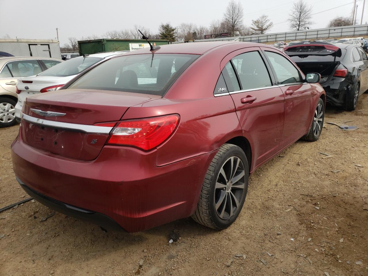 Photo 4 from auction – 2012 CHRYSLER 200 S with VIN 1C3CCBHG5CN284299