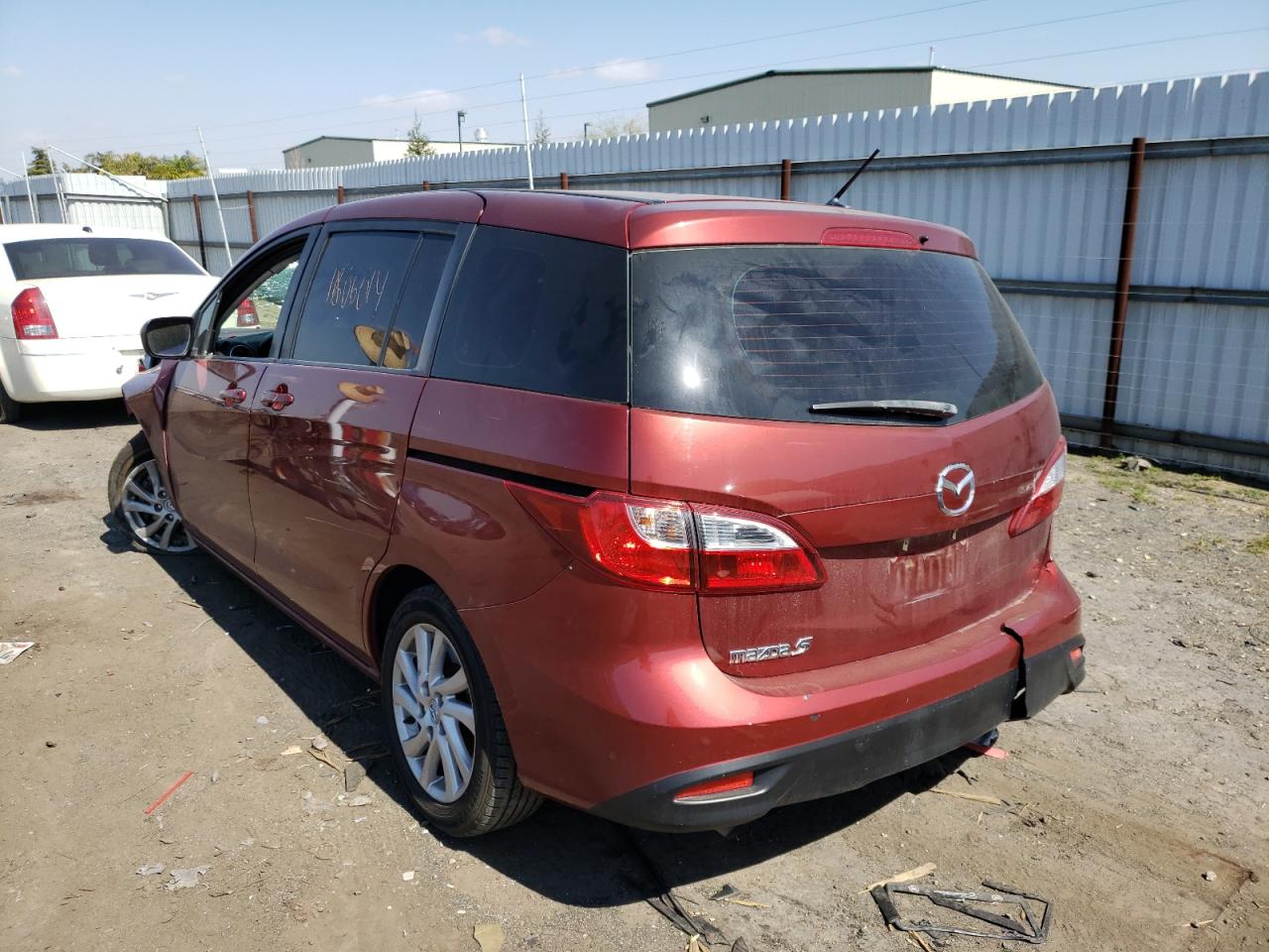 Photo 3 from auction – 2012 MAZDA 5 with VIN JM1CW2BL4C0114425