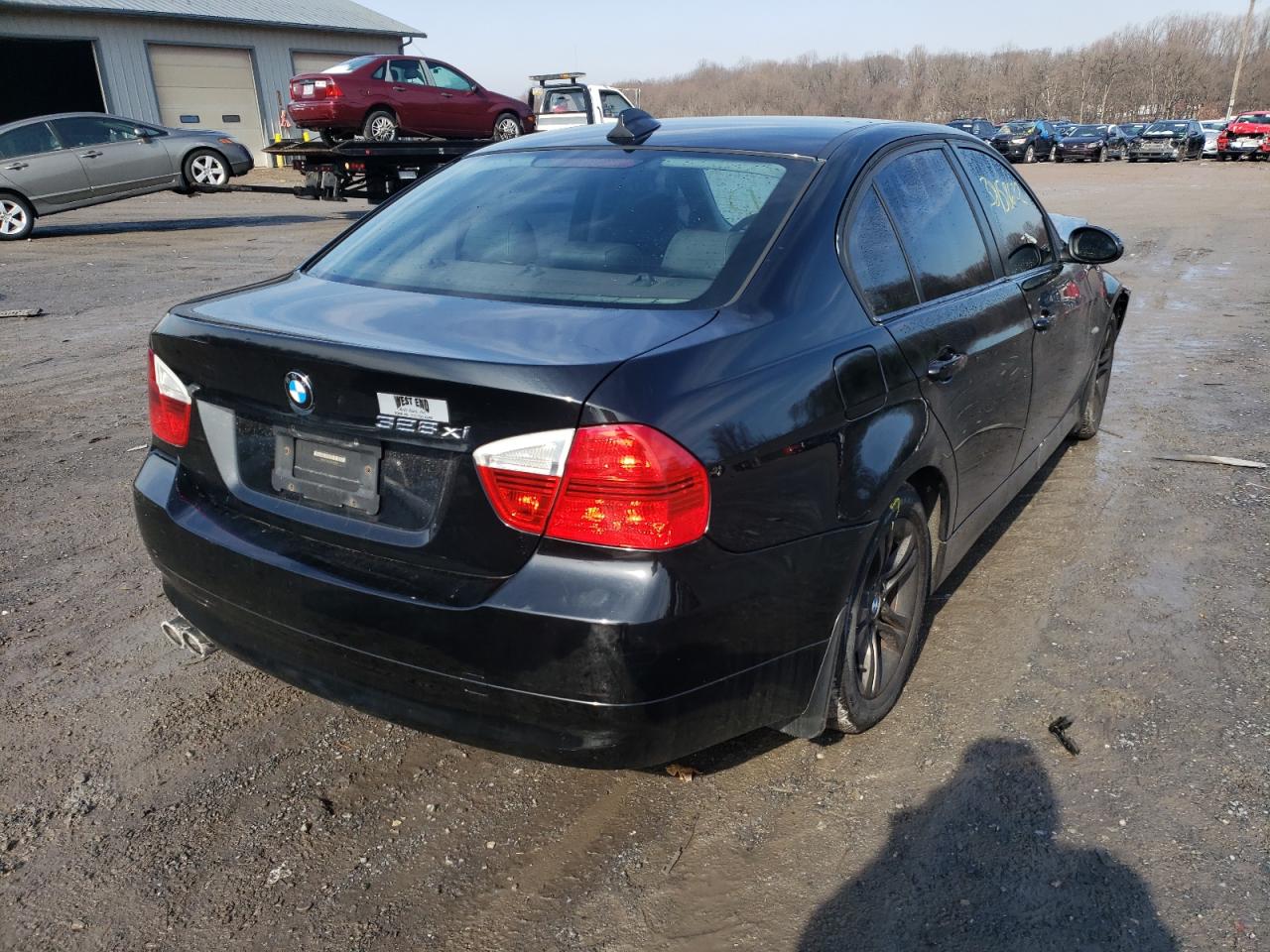 Photo 4 from auction – 2008 BMW 328 XI with VIN WBAVC93518K039038