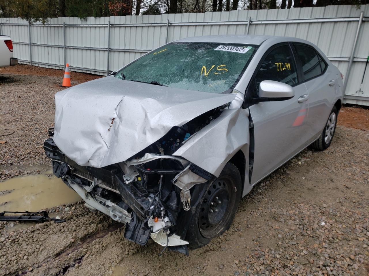 Photo 2 from auction – 2016 TOYOTA COROLLA L with VIN 2T1BURHE8GC568983