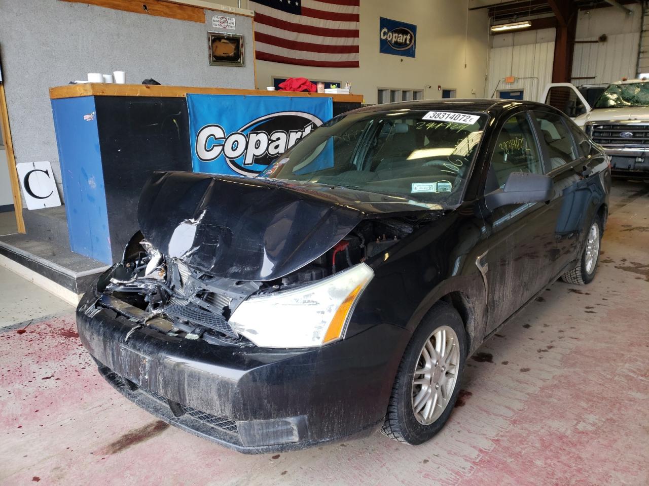 Photo 2 from auction – 2009 FORD FOCUS SE with VIN 1FAHP35N19W244924
