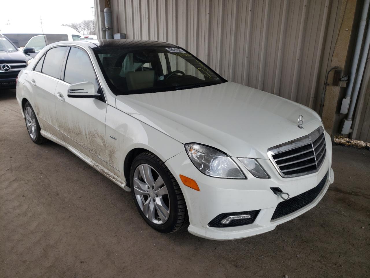 MERCEDES-BENZ E 350 BLUE 2011 with VIN WDDHF2EB5BA494723 - Photo from auction