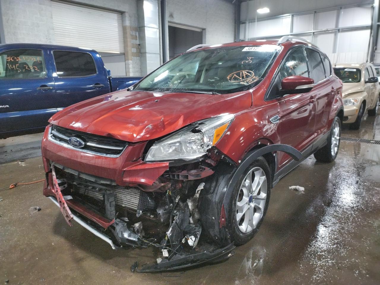 Photo 2 from auction – 2015 FORD ESCAPE TIT with VIN 1FMCU9J96FUA20351
