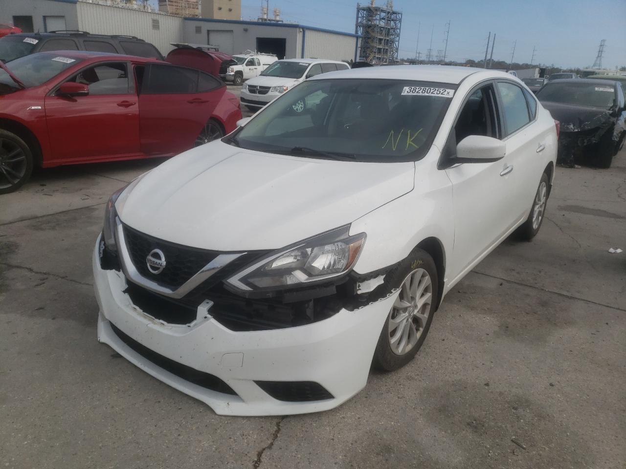 Photo 2 from auction – 2018 NISSAN SENTRA S with VIN 3N1AB7AP1JL620415