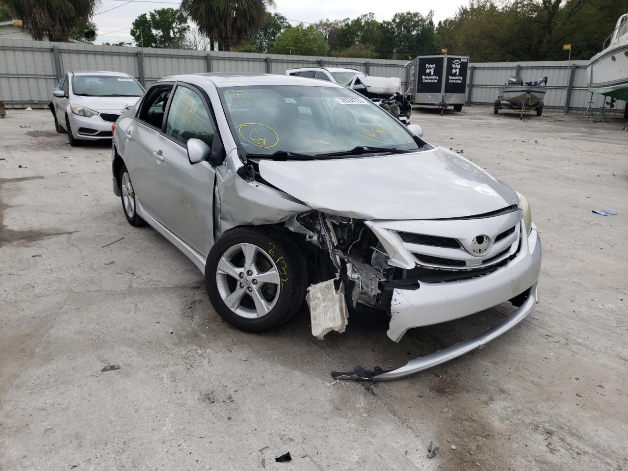 TOYOTA COROLLA BA 2013 with VIN 2T1BU4EE0DC965400 - Photo from auction