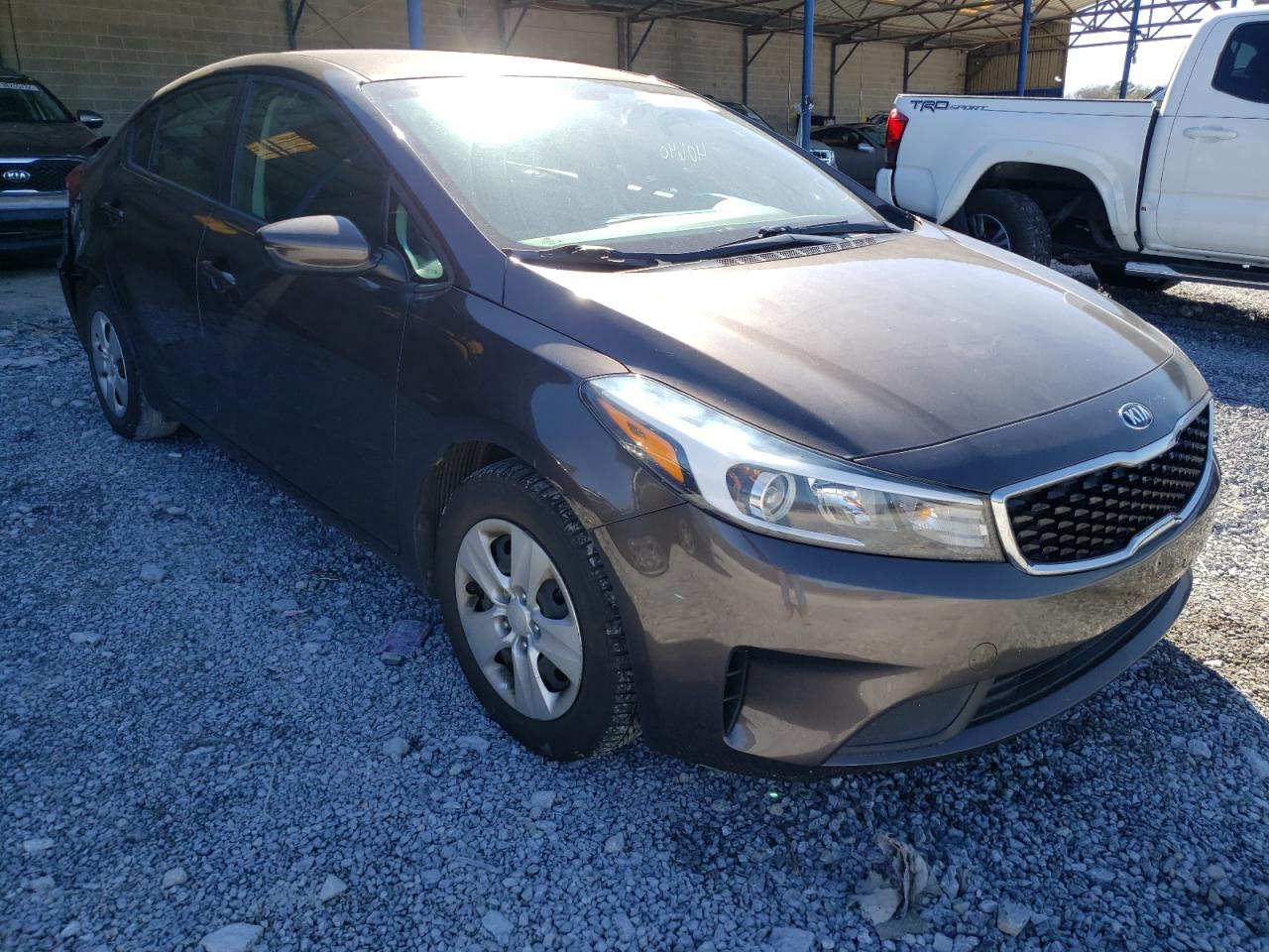 KIA FORTE LX 2018 with VIN 3KPFK4A75JE180804 - Photo from auction
