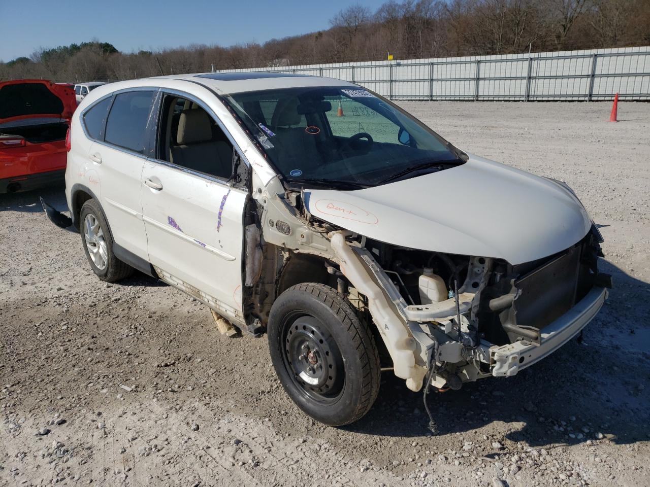 HONDA CR-V EX 2015 with VIN 5J6RM4H57FL088520 - Photo from auction